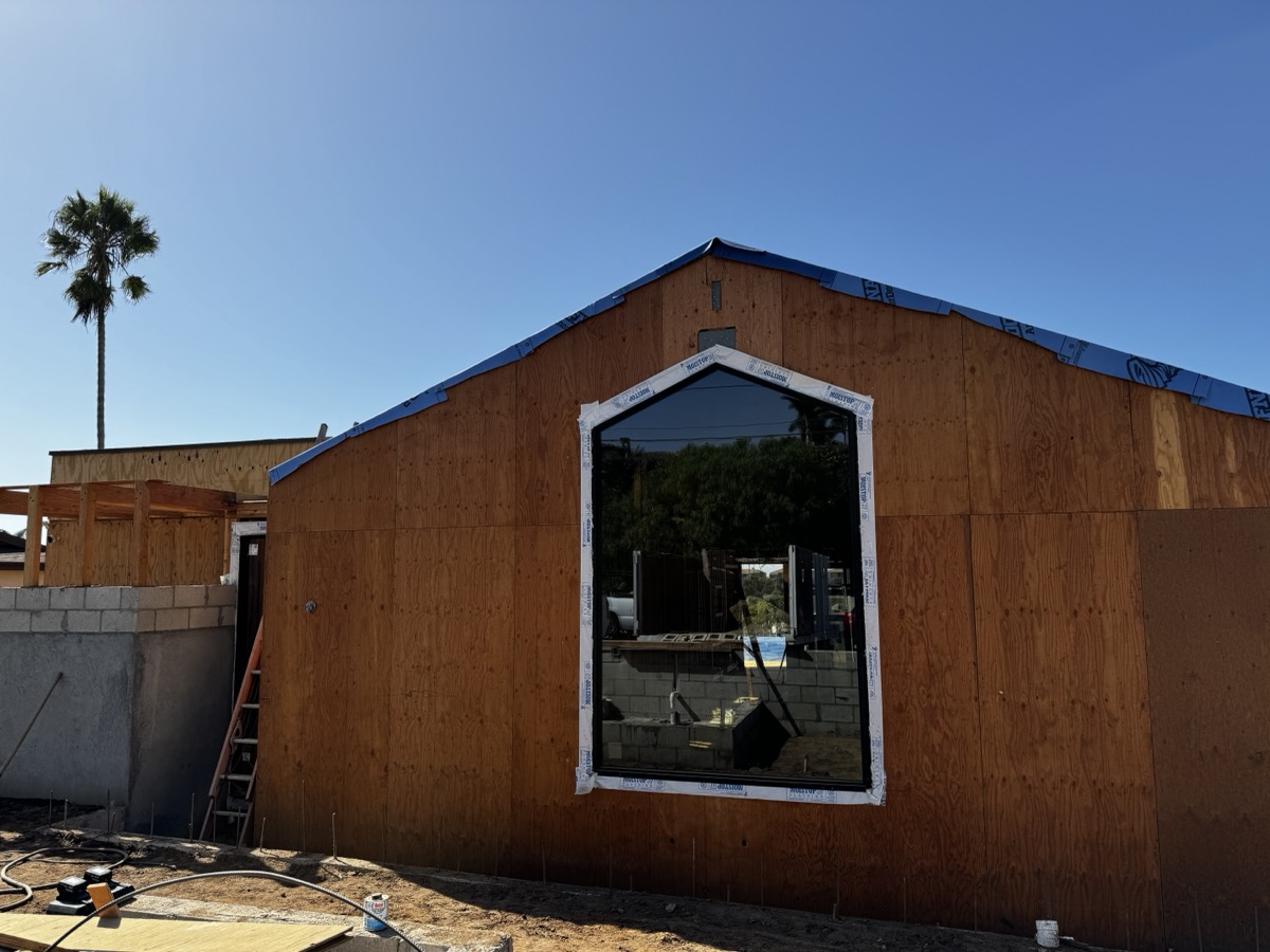 Escondido home construction framing by Cali Dream Construction